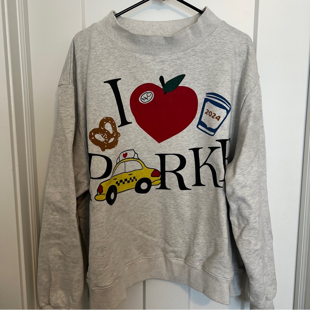 Gray Graphic Sweatshirt